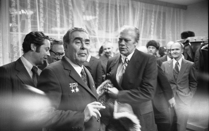 Brejnev à la tête du Comité central du Parti communiste de l'Union soviétique